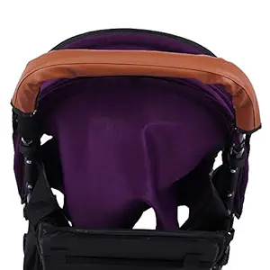 Pushchair Handle Cover, Zipper Design Durable Stroller Handle Cover for Most Types of Strollers for Outdoor