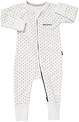 Baby Zip WONDERSUIT POODLETTE Terry Black SPOT