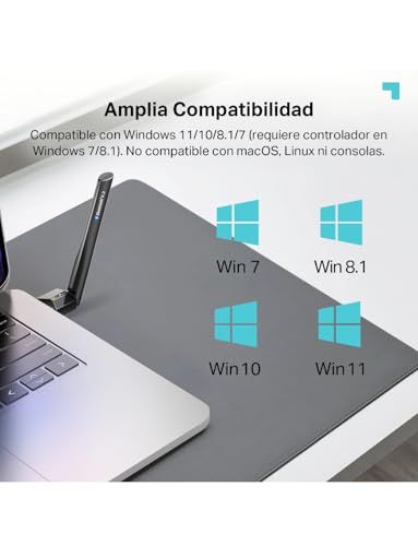 Miniatura 5 de Tp-Link Ub500 Plus - Adaptador Wifi Usb, Bluetooth 5.3, Con Antena, Nano