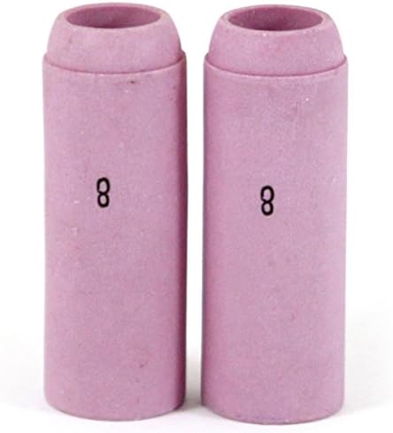 COREONE WELDINGSolutions - Alumina Nozzle Ceramic Shield Cup #8 Model 10N46 2 Pack