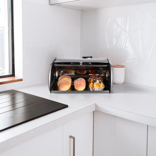 Pan Duro Evítelo con esta Caja de Pan de Acero Inoxidable Compacta 6