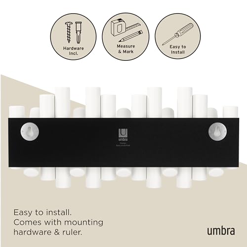 Patère murale design Umbra Picket pour embellir l'entrée de la maison
