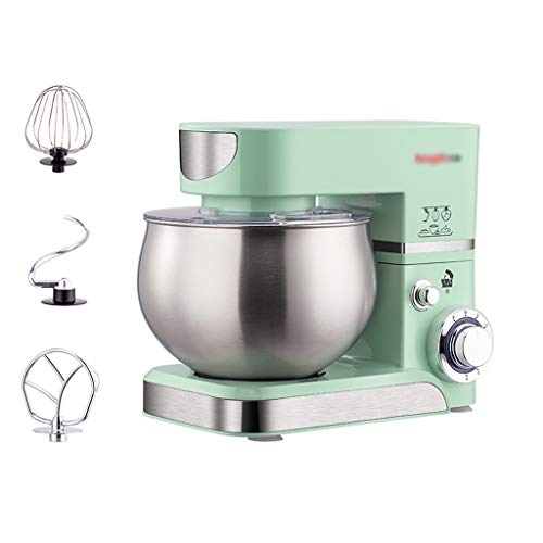 WGYDREAM Küchenmaschine Rührmaschine Knetmaschine Lebensmittelprozessor Teig Mixer 1200W Stand Mixer Maschine 6-Gang Cover
