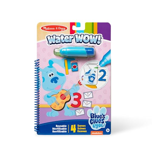 Jouet éducatif Melissa & Doug Blue's Clues Bloc d'activités de Voyage Water Wow