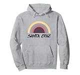 Retro Santa Cruz Design im Stil der 80er. Top modernes vintage used look Design. Inspiriert durch die tollen Strände und Sonnenuntergänge in Kalifornien.
