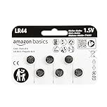 Amazon Basics 6 Pack LR44 Alkaline Button Coin Cell Battery