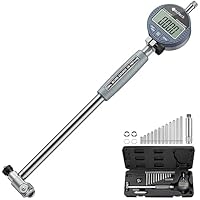 Neoteck Bohrungslehre Messuhr Set 50-160 mm Innendurchmesser Messuhr Aluminiumlegierung Hohe Präzision 0,01 mm Dial Bore Gauge Industriemesswerkzeug