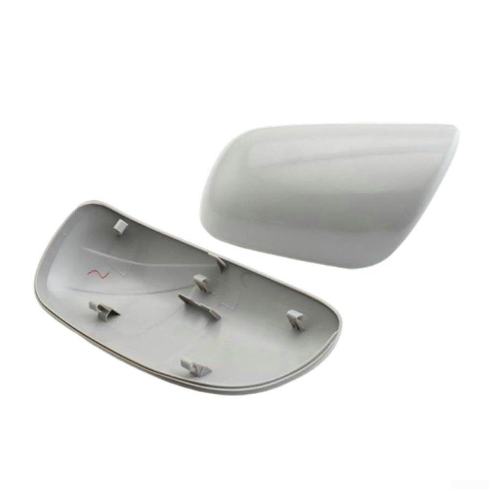GLOBALHUT Copri specchietto retrovisore Laterale, per Toyota Yaris 2007-2013 Grigio ABS Coppia di Ricambio Lato Guidatore Lato passeggero Anteriore Sinistro Destro 87945-0D907