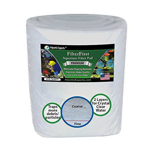 Aquatic Experts Aquarium Filter Media Roll - 12" by 72" by 3/8 to
