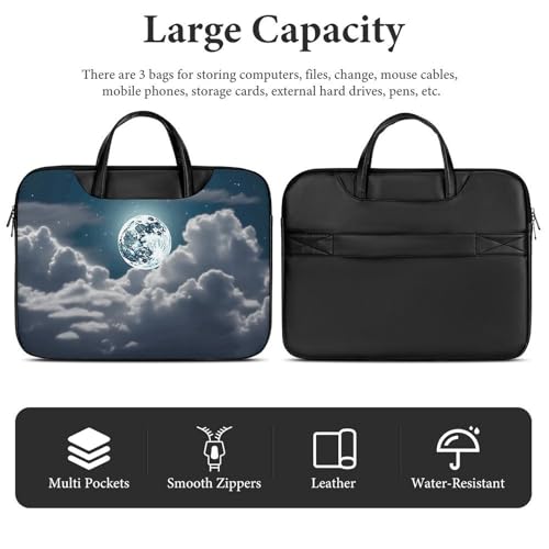 Bolso portátil para laptop 17" impermeable estilo luna miniatura 5