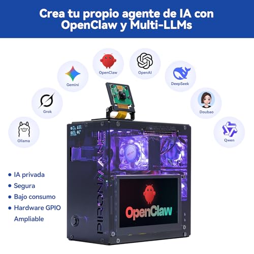 Caja Mini PC Pironman 5 Pro Max para solucionar problemas de almacenamiento en Raspberry Pi 5 5