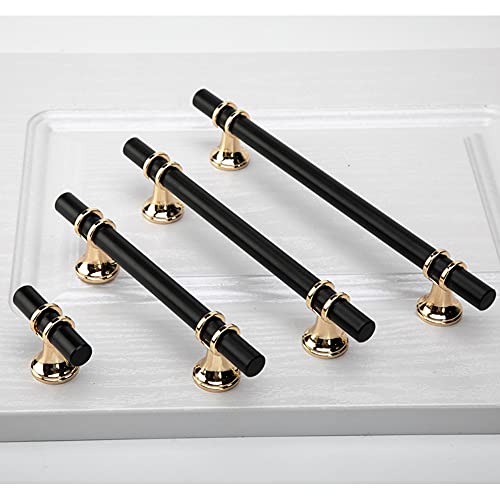 Dreneco 2 Pack Cupboard Handles Zinc Alloy Kitchen T Bar Handle Drawer Wardrobe Cabinet Furniture Door Pulls Knobs (160mm Hole centres - Image 2