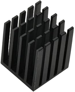5PCS Heatsink Radiator Cooler Radiator 19x19x24MM Black Slot Heat Sink for PCB Mainboard CPU