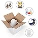 SPEPLA 6x6x6 Shipping Boxes for Small Business,40 Pack White Corrugated Cardboard Box for Packaging, Mailing, Storage