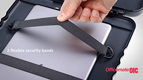Officemate OIC Capa de prancheta para tablet tamanho carta/A4, carvão (83314)