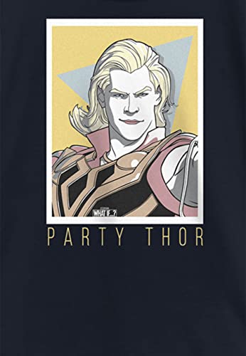 T-Shirt Thor Fille Marvel Party - Haut Simple en Coton - 2