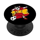 Impresión de jugador de fútbol español para los amantes del fútbol español o cuando animan un torneo de campeonato de fútbol. Traje de fútbol para perros para niños y niñas, entrenadores de fútbol, porteros y orgullosos partidores de la selección nacional de fútbol español.