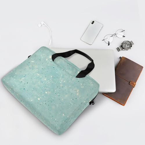 Maletín para laptop 15.6" con asa y correa celeste miniatura 7
