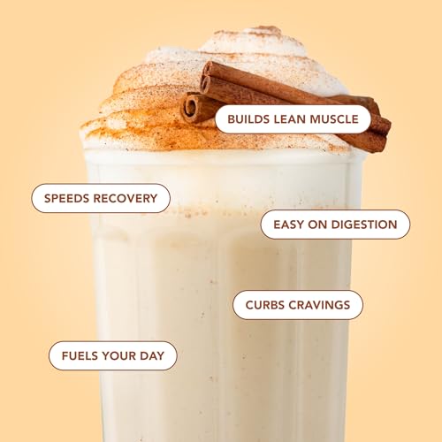 Image of Clean Simple Eats Whey Isolate Protein Powder, Eggnog, 10 Servings