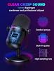 Gaming Microphone with Noise Cancellation & Mute Button, USB Condenser Mic for Streaming/Recording, Ultra-Compact Design, Compatible with PC/Mac/PS4/PS5, Podcast/YouTube/Twitch/Discord (Black) #1