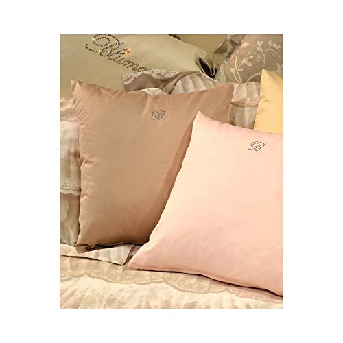 Coussin Blumarine Lory blanc 42x42 cm oreiller décoratif carré de luxe - 5
