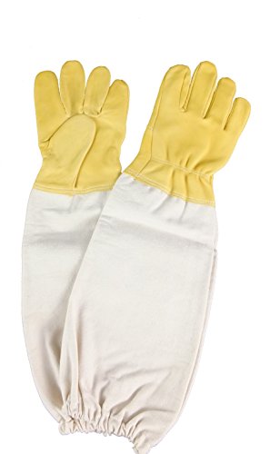 APIFORMES chèvre Gants en cuir très fin pour Imker | imkerei | Coptex | imkerei Bedarf | abeilles | 100% coton | Cuir | XXL Cover
