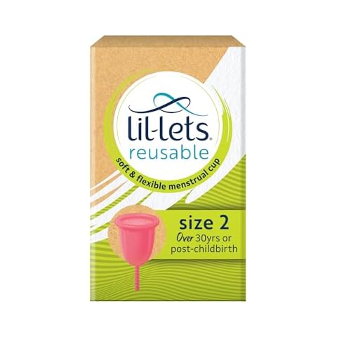 Lil-Lets Reusable Menstrual Cup Size 2 Cover