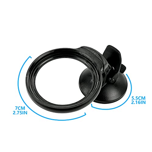 Ekind Gps Easyport Car Holder Window Mount With Suction Cup Compatible For Tomtom One V4 / V5 / Xl/Xxl / Xl2 / Iq Routes (Black) #TOP1