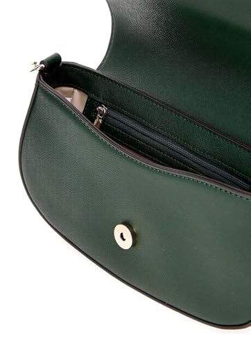 GUESS bolso bandolera Mimina verde Forest con solapa y correa cruzada estable 3