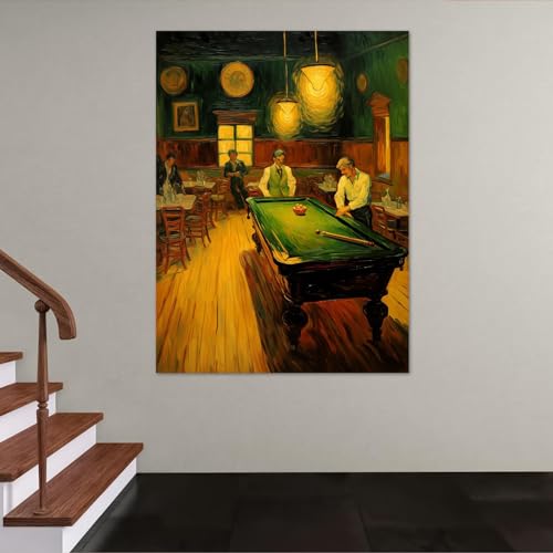Impression giclée de billard sur toile avec cadre interne de qualité - 3