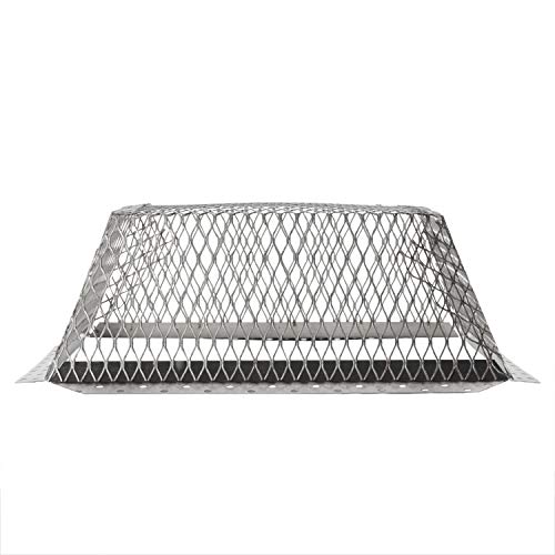 Hy-C Rvg1616 Stainless Steel Roof Ventguard With Wildlife Exclusion Screen, 16" X 16" X 6" #TOP1