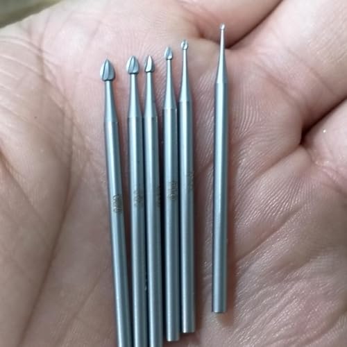 12 Puntas Bud Burr para Joyería de 3/32'' para Herramientas Rotativas miniatura 5