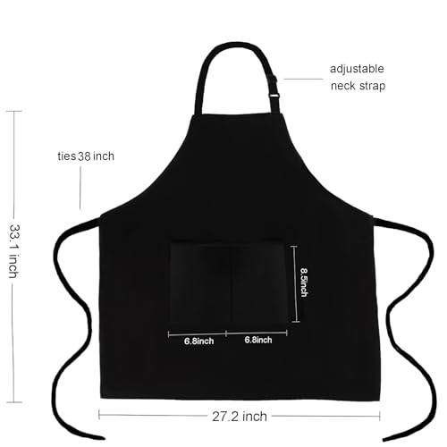 Tablier en toile imperméable ajustable au design élégant et durable