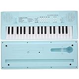 ☻♫【LÉGER ET PORTABLE】 Ce clavier de piano est composé de matériaux sûrs et respectueux de l'environnement, d'une finition soignée, de couleurs vives, d'une variété de couleurs disponibles, de bords lisses, ne blessera pas les doigts des enfants, le poids du clavier de piano est de 677 g, mini Le piano numérique est portable et facile à transporter en cours de musique ou à l'école.