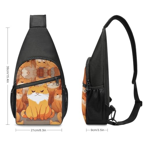 Mochila deportiva cruzada multiuso para adultos miniatura 2
