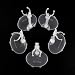 E-TING 10 Pack Transparent Dolls Holder Stand Support for 9-12 inches Dolls, Image 3 E-TING 10 Pack Transparent Dolls Holder Stand Support for 9-12 inches Dolls, Image 3