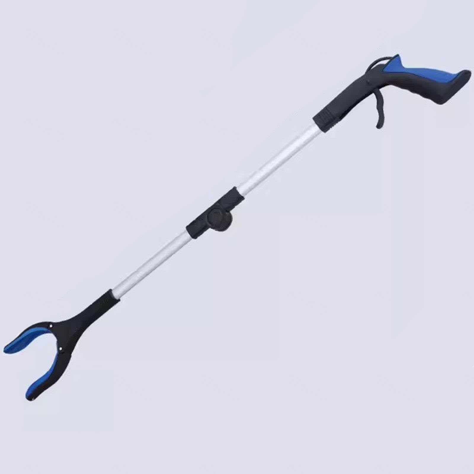Herramienta de Agarre de Alcance, 31in Grabbers para Ancianos, Agarrador de Garra de Basura Práctico, Extralargo y Ligero, Mobility Aid Herramienta de Asistencia de Alcance, 1 Paquete,Blue
