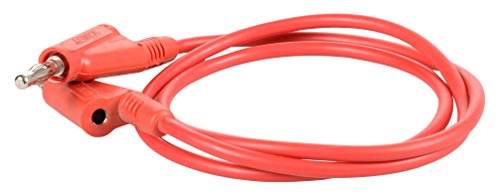 Image of 3B Scientific U13521 Patch Cord 1mm /75cm RD,Grade: 1 to 12, 0.25 inch Height, 3.5 inch Wide, 3.5 inch Length