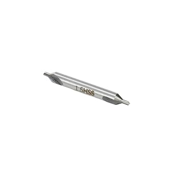 Center Bits Drill 1.5mm Tip Diameter HSS Center Spotting Drill Bit Countersink Tools for Lathe Metalworking -10pcs