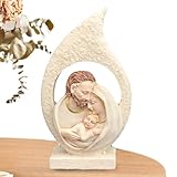 Ornements exquis de crèche de Noël : cet ensemble de crèche de table en résine est fabriqué avec des détails réalistes et réalistes et est conçu pour capturer la joie des anges comme la bonne nouvelle de la naissance du Christ. Décorez votre maison de manière festive.