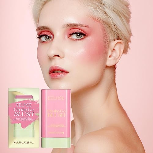 Fard in crema in stick,Crema tinta guance opaca