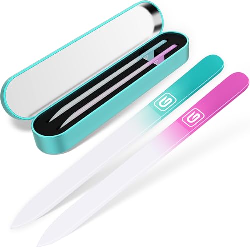 Gubonwer Nagelfeile aus hochwertigem Glas-Für die natürliche Nagelpflege & Polierung Glasfeile für Nägel von nagelfeilen naturnägel - Nagelfeilen Set inkl. Glasnagelfeilen Für Naturnägel & Fingernägel Gubonwer Nagelfeile aus hochwertigem Glas-Für die natürliche Nagelpflege & Polierung Glasfeile für Nägel von nagelfeilen naturnägel - Nagelfeilen Set inkl. Glasnagelfeilen Für Naturnägel & Fingernägel