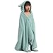 Jamron Flanella Asciugamano da Bagno con Cappuccio per Bambini Spiaggia Nuoto Poncho Coperta SN07625 Rana 140 * 70cm