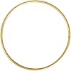 Rayher Set 3 Anelli Metallici Per Mestieri E Decorazioni - Forma Casa, Colore Bianco, Misure 19, 23 E 27.5 Cm, Ideali Per Creazioni Fai Da Te E Composizioni - 3
