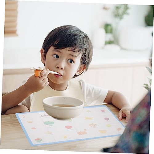 Toyvian 10 Stks Tafelmat Placemats Kids Placemats Voor Eettafel Wegwerp Placemat Eettafel Matten Peuter Reizen Placemats Baby Reizen Placemats Ingrediënten Baby Desktop - Afbeelding 7