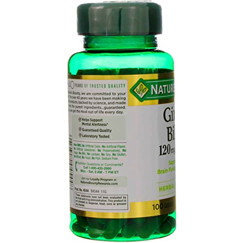 Nb Ginko Biloba 120mg Size 100ct - Image 4