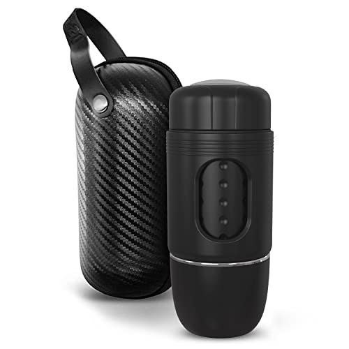 STARESSO Tragbare Espressomaschine Mini Kaffeemaschine mit Reichhaltiger und Dicker Crema Manuelle Kaffeemaschine für…