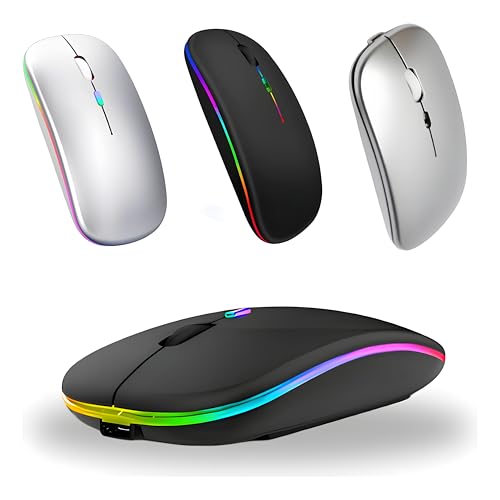 Mouse Sem Fio Recarregável Linha Prime (Cores Variadas), Conexão ...