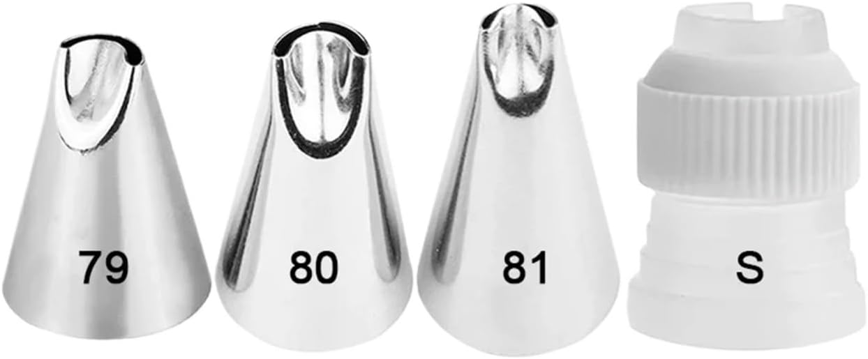 36pcs Piping Nozzles For Cakes Fondant Decorating Pastry Icing Tips Baking Tools Create Chrysanthemum Pine Nuts Petals