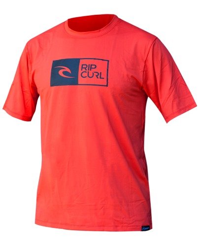 Camiseta manga corta Rip Curl Ripawatu licra surf hombre guardia de erupción acuática